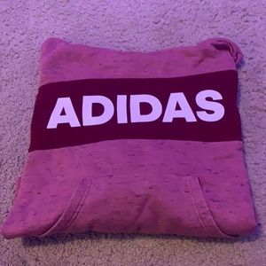 pink Adidas sweatshirt